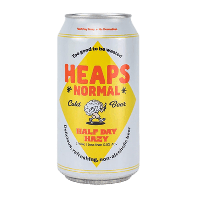 Heaps Normal Half Day Hazy 375ml Can