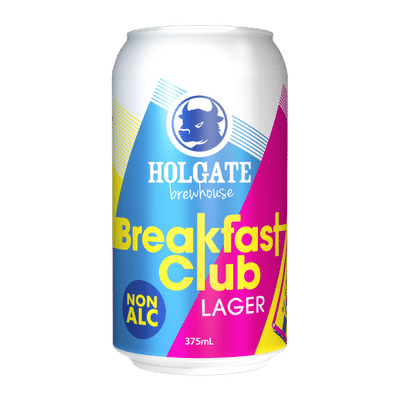 Holgate Breakfast Club Non-Alcoholic Lager 375ml Can