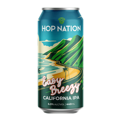 Hop Nation Easy Breezy California IPA 440ml Can