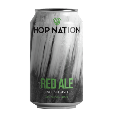 Hop Nation English Style Red Ale 355ml Can