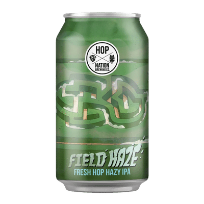 Hop Nation Field Haze Fresh Hop IPA 375ml Can