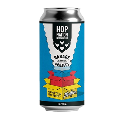 Hop Nation & Garage Project Collaboration What's In The Box Hazy IPA 440ml Can