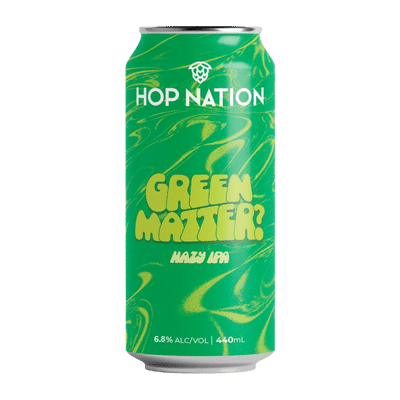 Hop Nation Green Matter? Hazy IPA 440ml Can