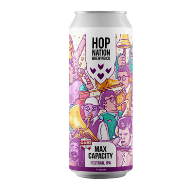 Hop Nation Max Capacity Festival IPA 440ml Can