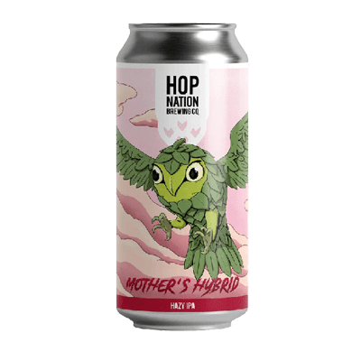 Hop Nation Mother's Hybrid Hazy IPA 440ml Can