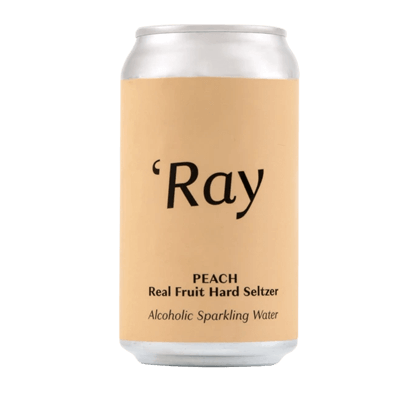 Hop Nation Ray Peach Hard Seltzer