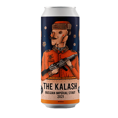 Hop Nation The Kalash 2021 Russian Imperial Stout 440ml Can