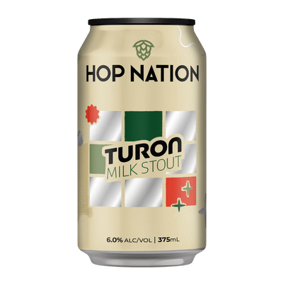 Hop Nation Turon Milk Stout 375ml Can