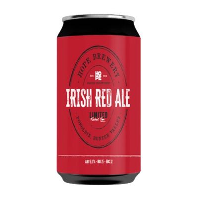 Hope Estate Irish Red Ale 375ml Can