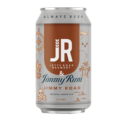 Jetty Road Jimmy Rum Jimmy Road Imperial Amber Ale 375ml Can