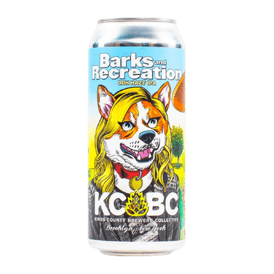 KCBC Barks & Recreation DDH Hazy IPA 473ml Can