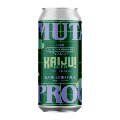 Kaiju Mutation Program #00012 Dank Lord Vol.1 West Coast IPA 440ml Can