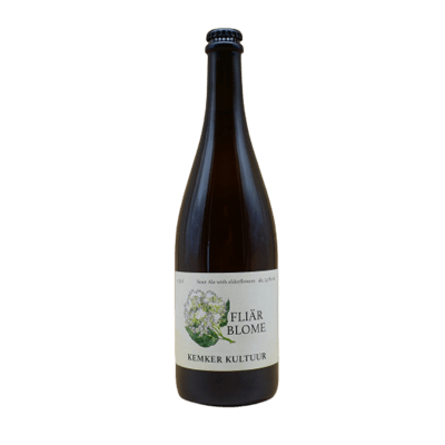 Kemker Kultuur Fliarblome Sour Ale with Elderflowers 750ml Bottle