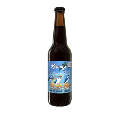 Kereru For Great Justice: Wood-Fired Toasted Coconut Porter