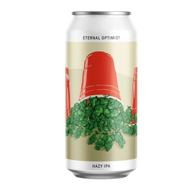 Kicks Eternal Optimist Hazy IPA 440ml Can