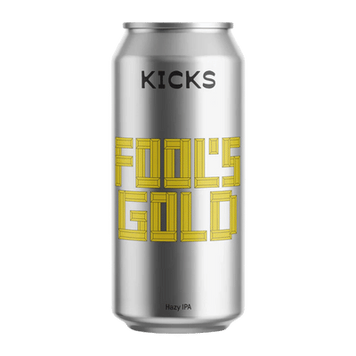 Kicks Fool's Gold Hazy IPA 440ml Can