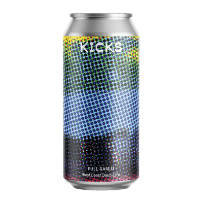 Kicks Full Gamut West Coast Double IPA 440ml Can