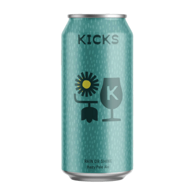 Kicks Rain Or Shine Hazy Pale Ale 440ml Can