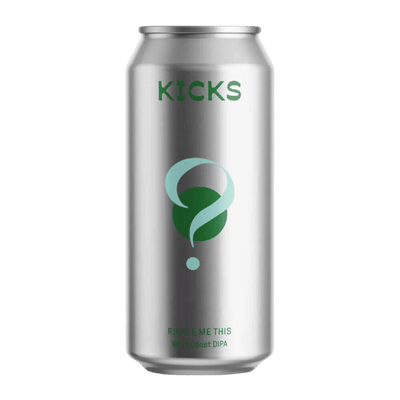 Kicks Riddle Me This West Coast IIPA 440ml Can