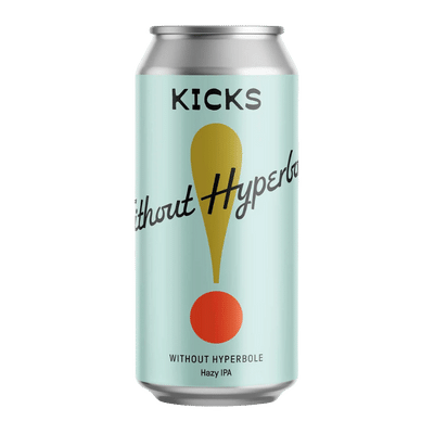 Kicks Without Hyperbole Hazy IPA 440ml Can