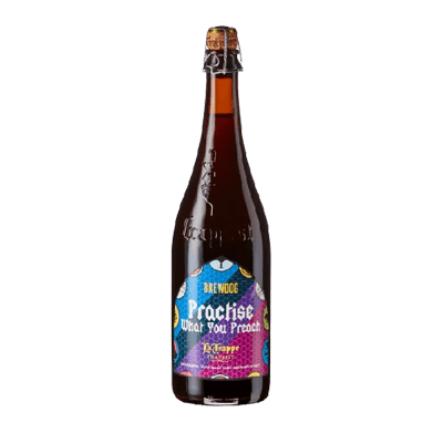La Trappe x Brewdog Practise What You Preach Quadrupel 750ml Bottle