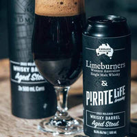 Pirate Life /Limeburners 2022 Whisky Barrel Aged Imperial Stout 500ml Can Twin Pack