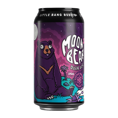 Little Bang Moon Bear Dark Ale 375ml Can
