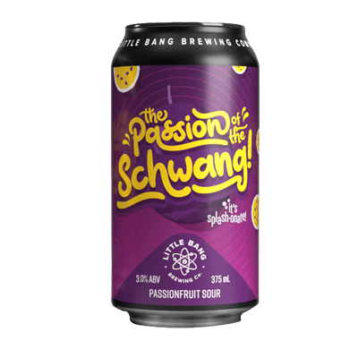 Little Bang The Passion of The Schwang Passionfruit Sour 375ml Can