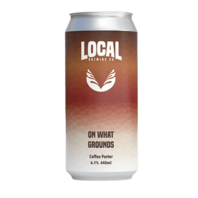 Local Brewing Co On What Grounds Coffee Porter 440ml Can