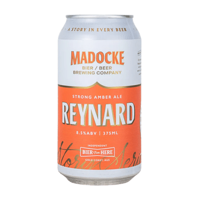 Madocke Reynard Strong Amber Ale 375ml Can