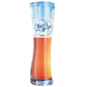 Maisel's Weisse Designer Wheat Beer Glass (500ml)