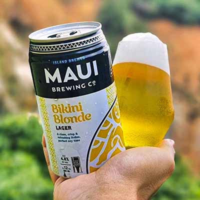 Maui Bikini Blonde Lager 375ml Can