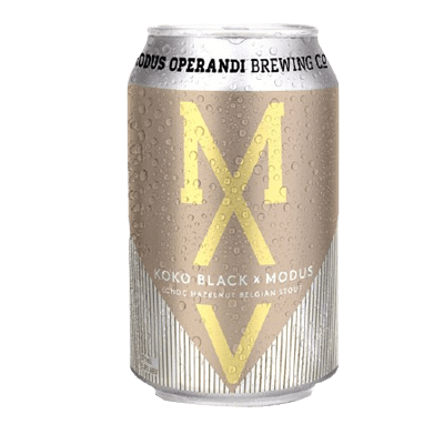 Modus Operandi Koko Black Choc Hazelnut Belgian Stout 375ml Can