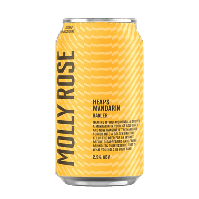 Molly Rose Heaps Mandarin Radler 375ml Can