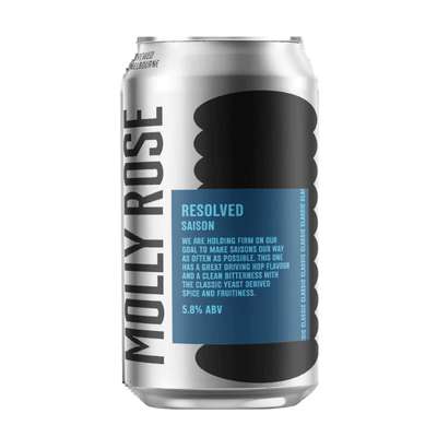 Molly Rose Resolved Saison 375ml Can