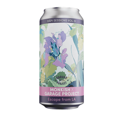 Garage Project/Monkish Hapi Sessions Vol. 9 Escape from LA East Coast Hazy IPA 440ml Can