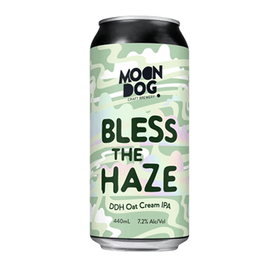 Moon Dog Bless This Haze DDH Oat Cream IPA 440ml Can