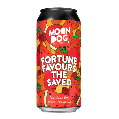 Moon Dog Fortune Favours the Saved Fruit Salad IPA 440ml Can