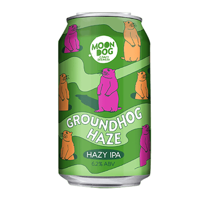 Moon Dog Groundhog Haze Hazy IPA