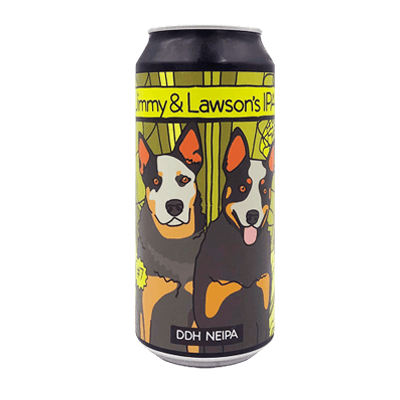 Moon Dog Jimmy & Lawson's IPA NEIPA