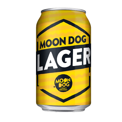 Moon Dog Lager 330ml Can