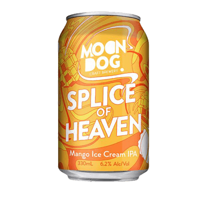 Moon Dog Splice of Heaven Mango Ice Cream IPA 330ml Can