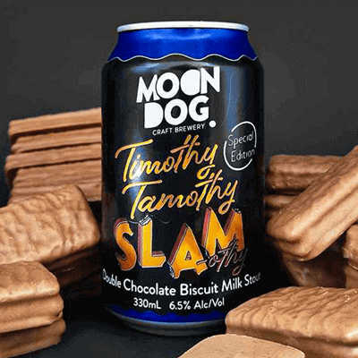 Moon Dog Timothy Tamothy Slam-othy Double Chocolate Biscuit Milk Stout 330ml Can
