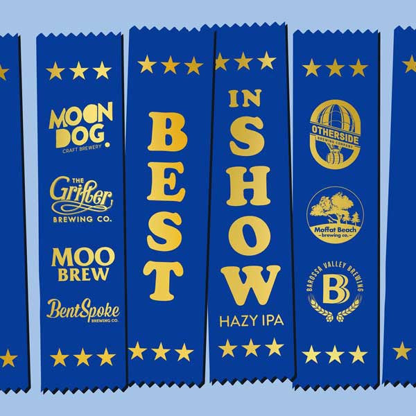 Moon Dog x Grifter x Moo Brew x BentSpoke x Otherside x Moffat Beach x Barossa Valley Best In Show Hazy IPA 440ml Can