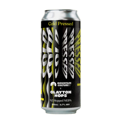 Mountain Culture x Clayton Hops Cold Pressed NZ NEIPA 500ml Can