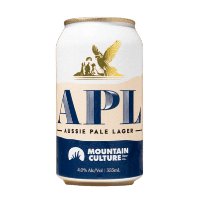 Mountain Culture APL Aussie Pale Lager 355ml Can