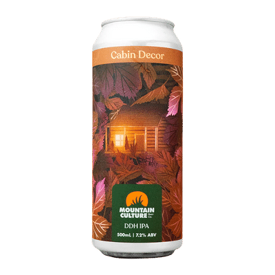 Mountain Culture Cabin Decor DDH IPA 500ml Can