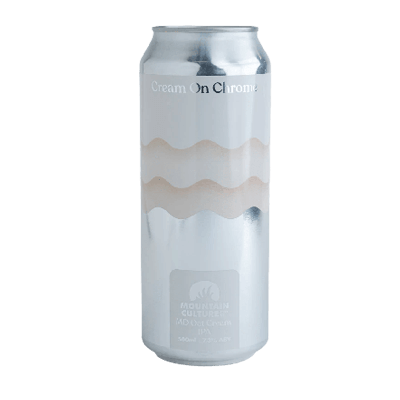 Mountain Culture Cream on Chrome MD Oat Cream IPA 500ml Can