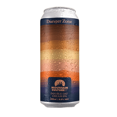 Mountain Culture Danger Zone Oat Cream IPA