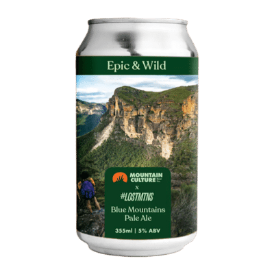 Mountain Culture Epic & Wild Blue Mountains Pale Ale 355ml Can